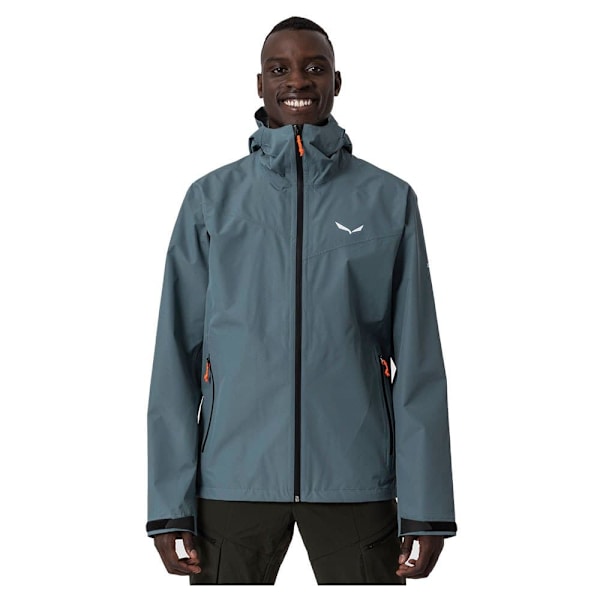 Salewa Jacka Puez Aqua 4 Powertex 2.5l Blå S Man