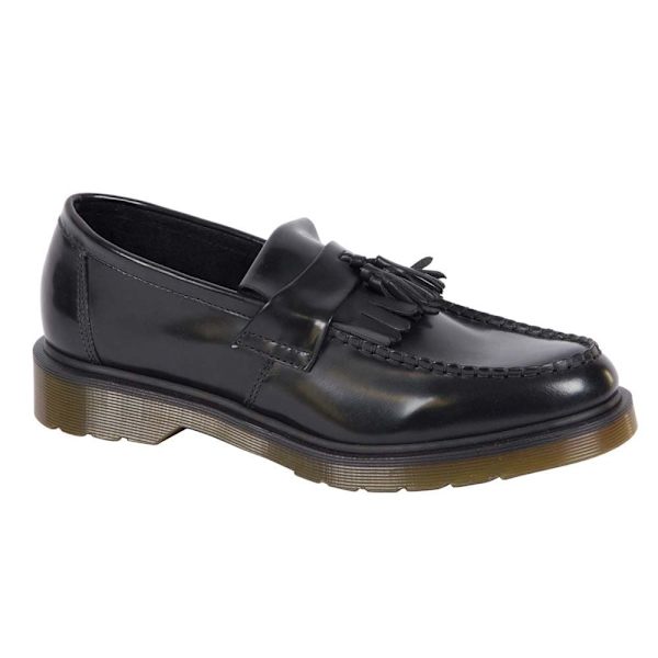 Dr Martens Adrian Tassle Polished Bådsko Sort EU 39 Mand