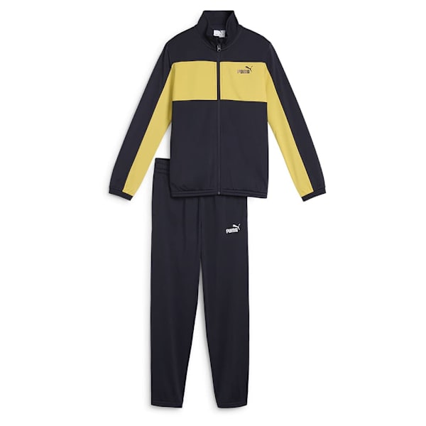 Puma Poly Colorblock Träningsdräkt Svart 13-14 Years Pojke