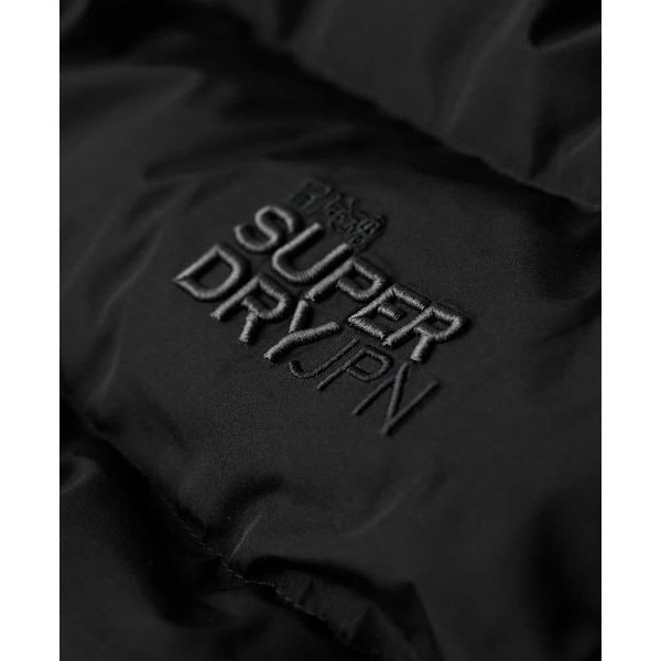 Superdry Sports Pufferjakke Sort M Mand