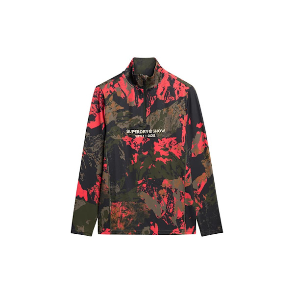 Superdry Ms110186a Halv Lynlås Sweatshirt Flerfarvet S Mand