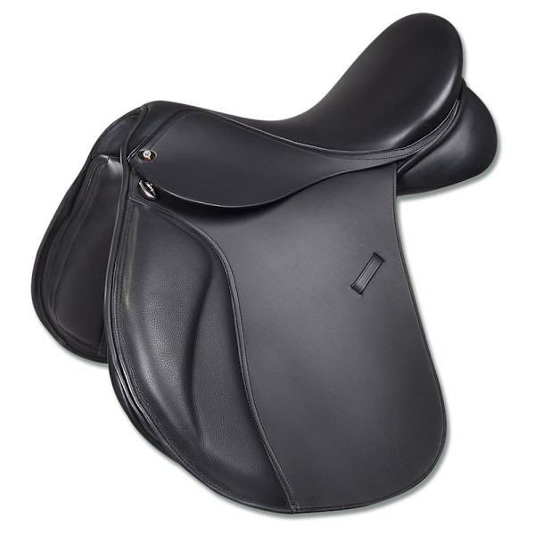 Waldhausen Läderallmänsadel Premium Svart 17.5´´