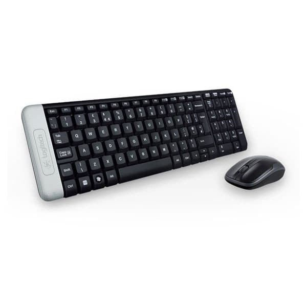 Logitech Mus Y Trådløst Tastatur Mk235 Sort Portuguese QWERTY