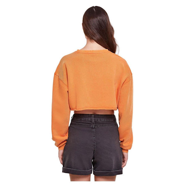 Urban Classics Terry Langærmet Top Orange 5XL Kvinde