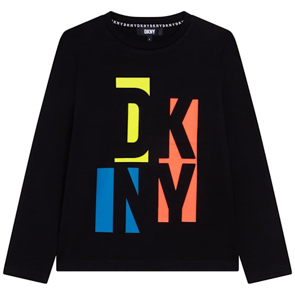 Dkny Långärmad T-shirt D25e21 Svart 6 Years
