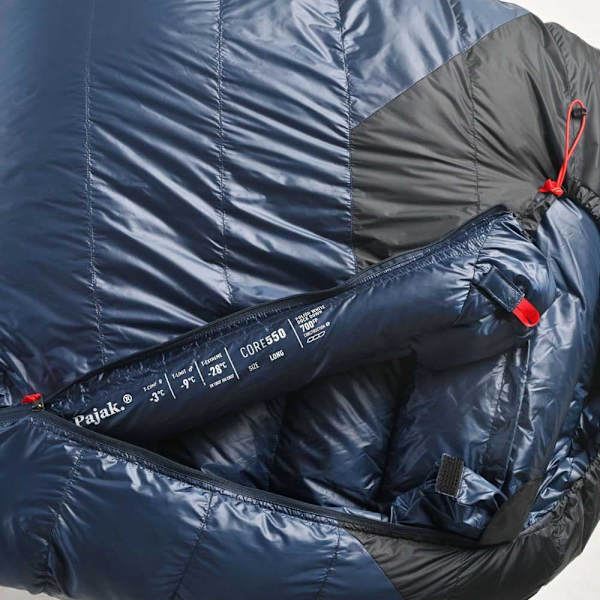 Pajak Sovsäck Core 550 Blå Long / Left Zipper