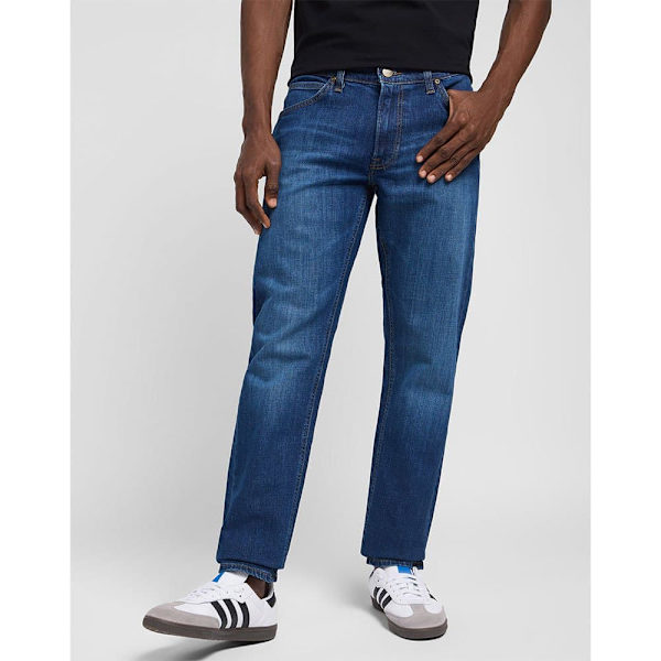 Lee Daren Fly Regular Straight Fit Jeans Blå 31 / 30 Man