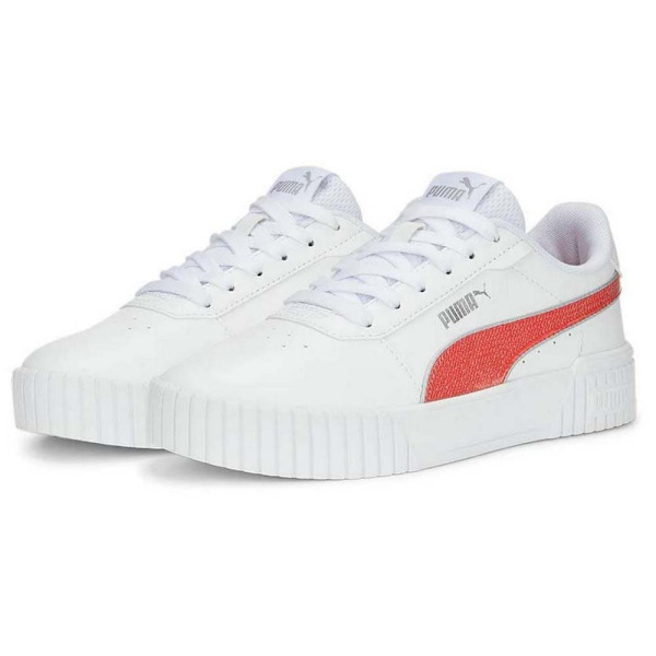 Puma Tyttöjen Kengät Carina 2.0 Glitzy Valkoinen EU 37 1/2