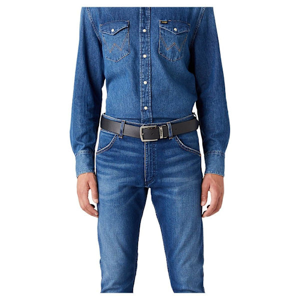 Wrangler Bälte 2sided Svart 100 cm Man