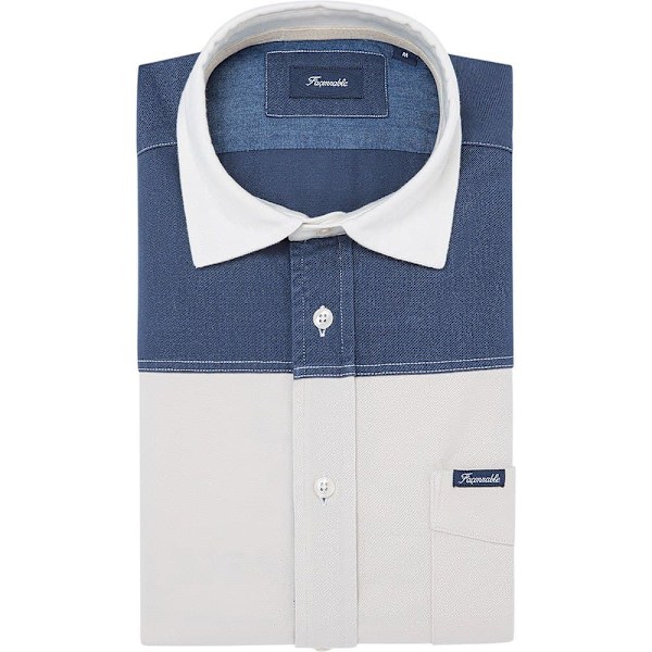 FaÇonnable Fm310813 Skjorte Med Lange ærmer Hvid L Mand