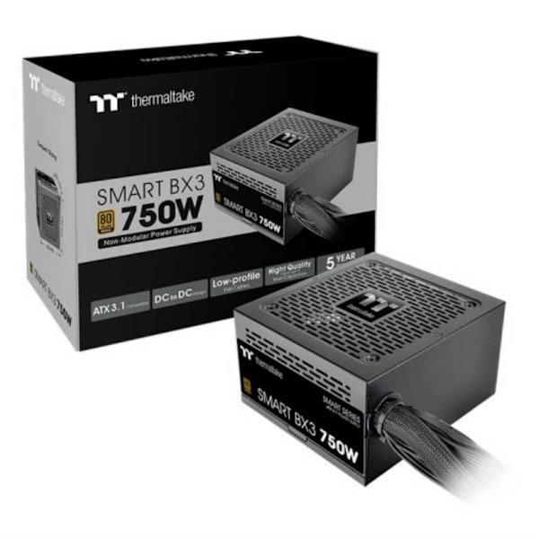 Thermaltake Smart Bx3 750w 80+ Gold Strømforsyning