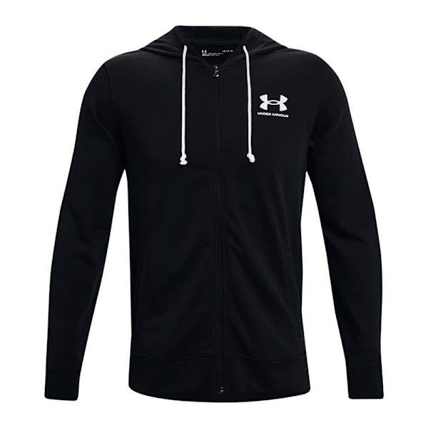 Under Armour Sweatshirt Med Full Dragkedja Rival Terry Lc Röd,Svart S Man
