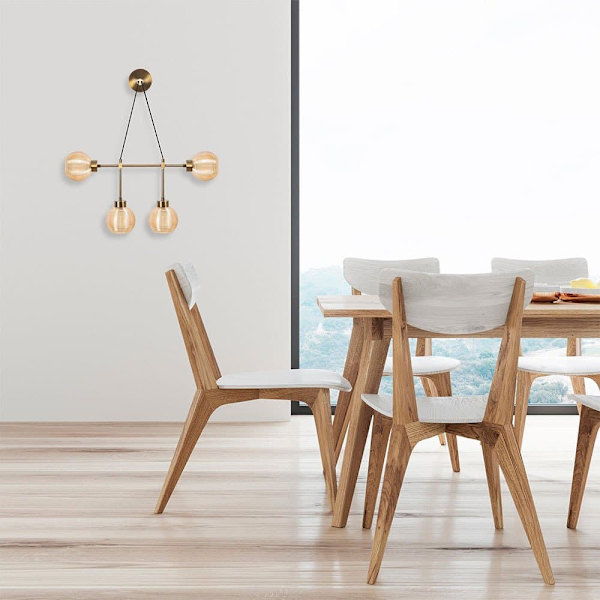 Wellhome Vägglampa E27 78x15x65 Cm 40w