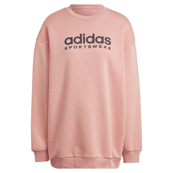 Adidas Sweatshirt All Szn Fleece Graphic Orange S Kvinde
