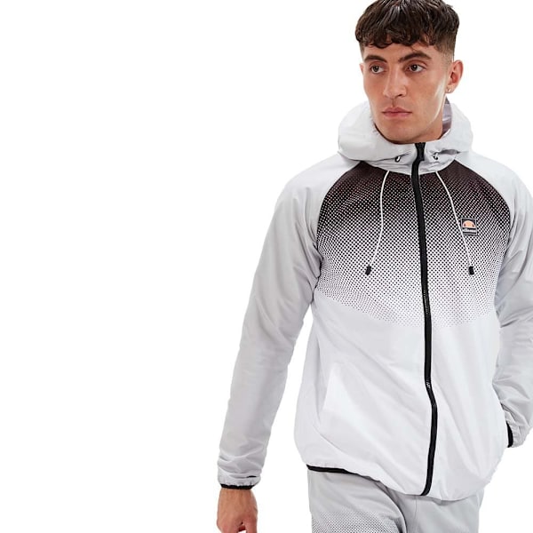 Ellesse Regnjakke Victura Hvid,Grå L Mand