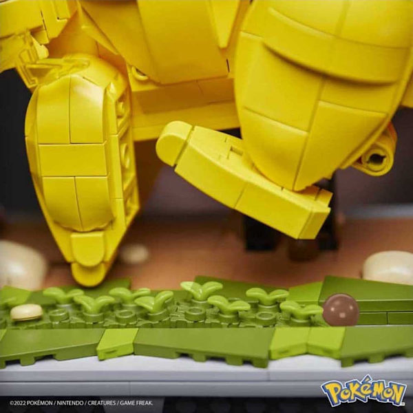 Mega Construx Motion Pikachu Byggset Byggleksaker För Barn Och Samlare Pokémon Gul 12 Years