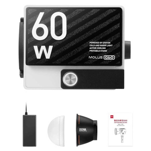 Zhiyun Studio Lys Cob Led Light Molus G60 Standard