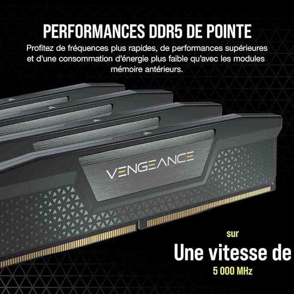 Corsair Hukommelse Ram Vengeance Cmk32gx5m2x7200c34 32gb 2x16gb Ddr5 7200mhz
