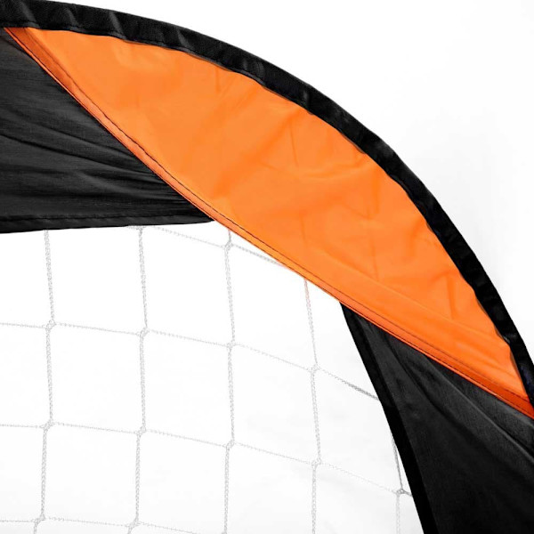 Spokey Fodboldmål Buckler Orange,Sort 120 x 80 cm