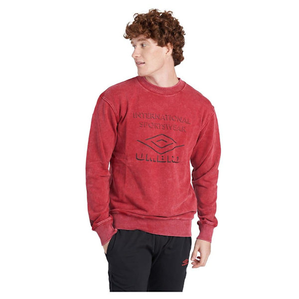 Umbro Tröja Large Logo Röd M Man