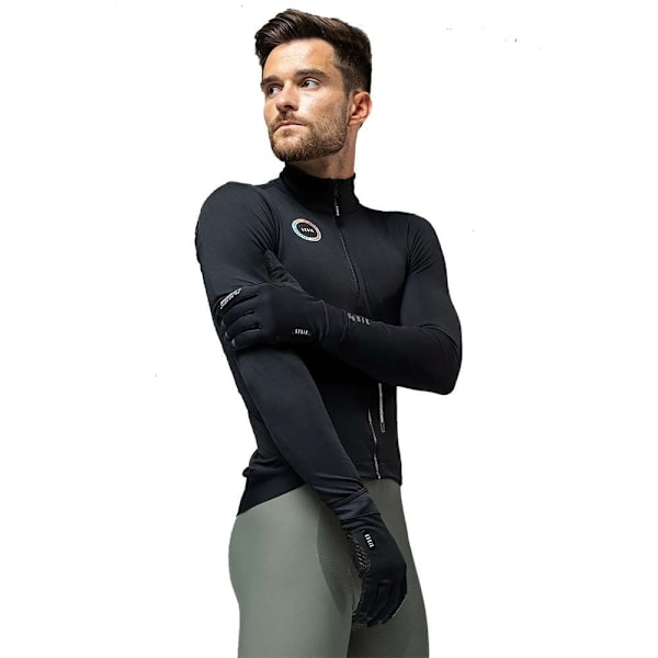 Gobik Långa Handskar Neoshell Bora Svart 2XL Man