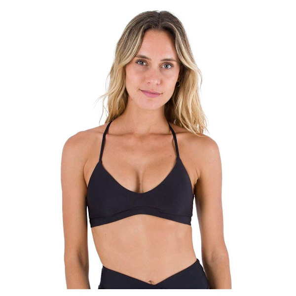Hurley Bikinitop Solid Adjustable Sort S Kvinde