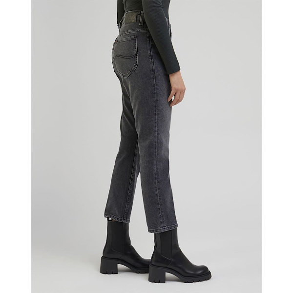Lee Rider Slim Fit Jeans Grå 26 / 31 Kvinna