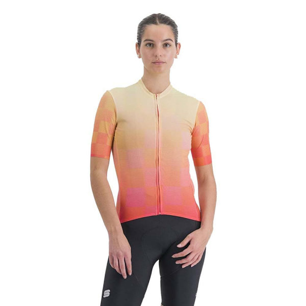Sportful Lyhythihainen Jersey Rocket Oranssi XS Nainen
