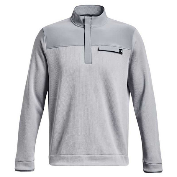 Under Armour Golf Halv Lynlå Sweatshirt Storm Grå S Kvinde