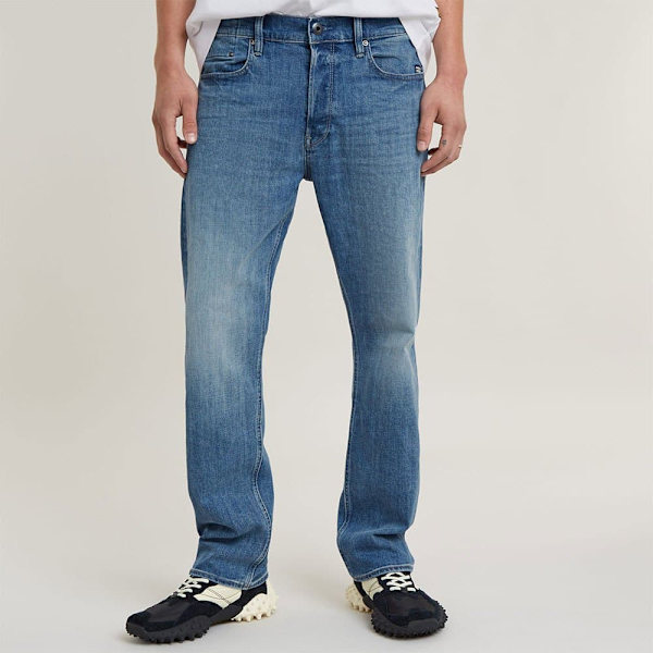 G-star Dakota Regular Straight Fit Jeans Blå 38 / 38 Man