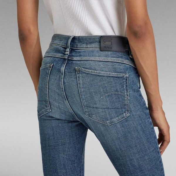 G-star Jeans Lhana Skinny Blå 27 / 28 Kvinna