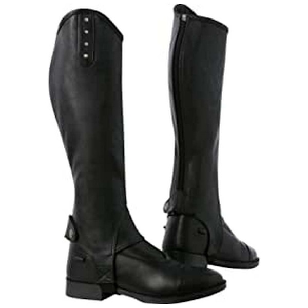 Norton Equestrian Halve Kap Strass Sort S