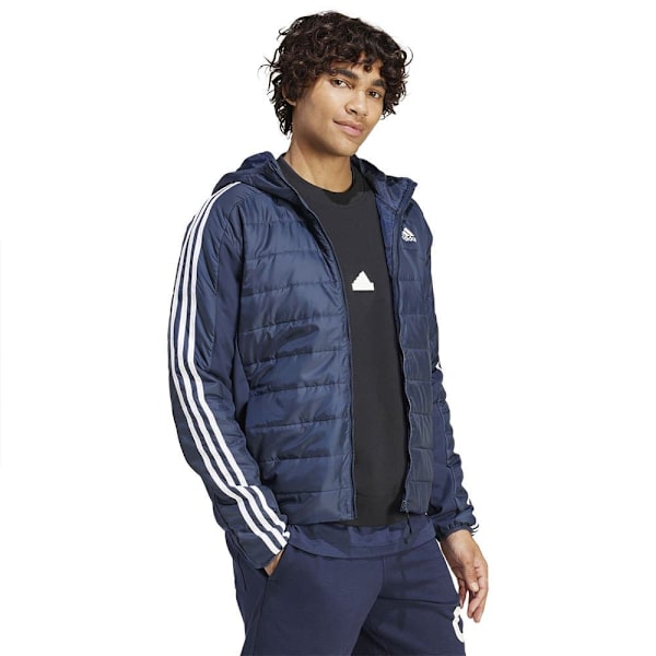 Adidas Essentials 3 Stripes Insulated Hybrid Jakke Blå S Mand