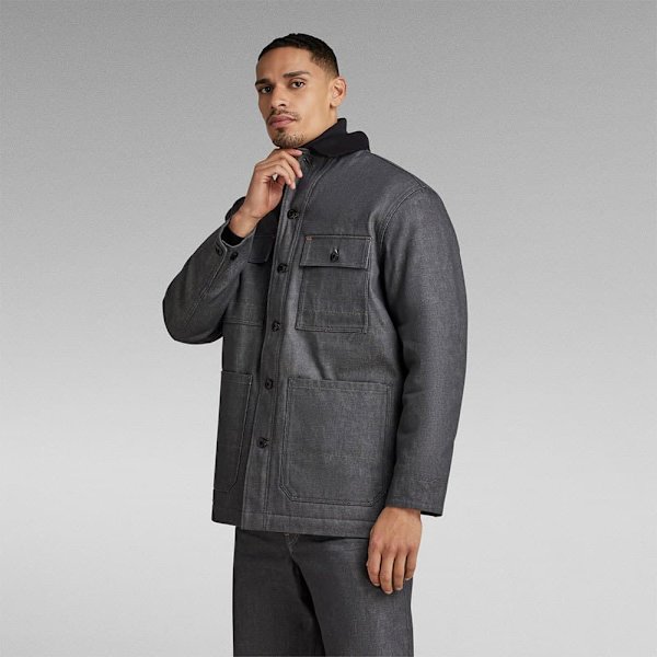 G-star Chore Lined Jakke Grå XS Mand