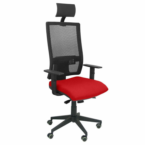 P And C Med Sengegavl Ergonomisk Skrivebordsstol Horna Bali Bali350 Rød