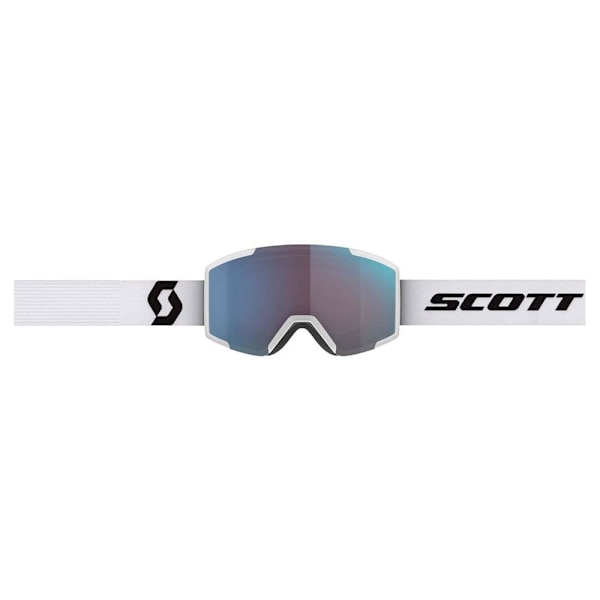 Scott Shield Skidglasögon Durchsichtig Enhancer Blue Chrome/CAT2