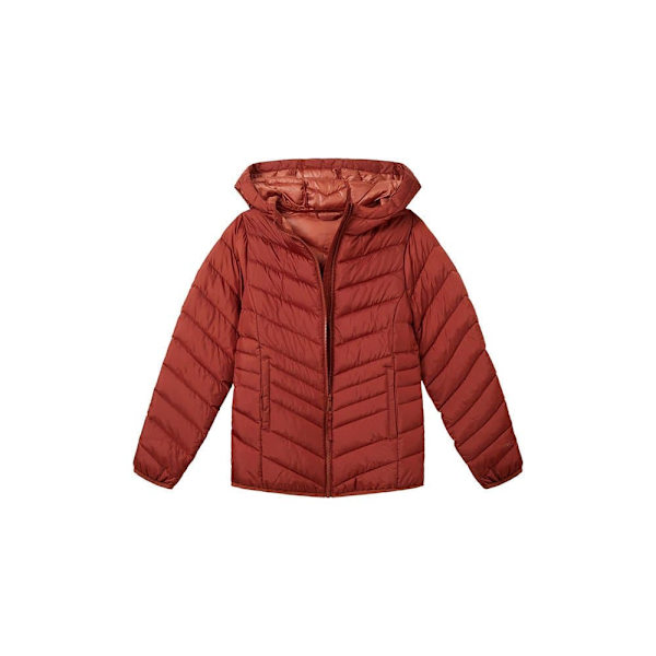 Tom Tailor Jacka Light Weight Puffer 1035807 Brun L Kvinna