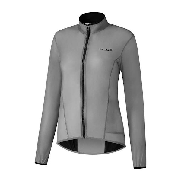 Shimano Jacka Sumire Wind Breaker Light Grå S Kvinna