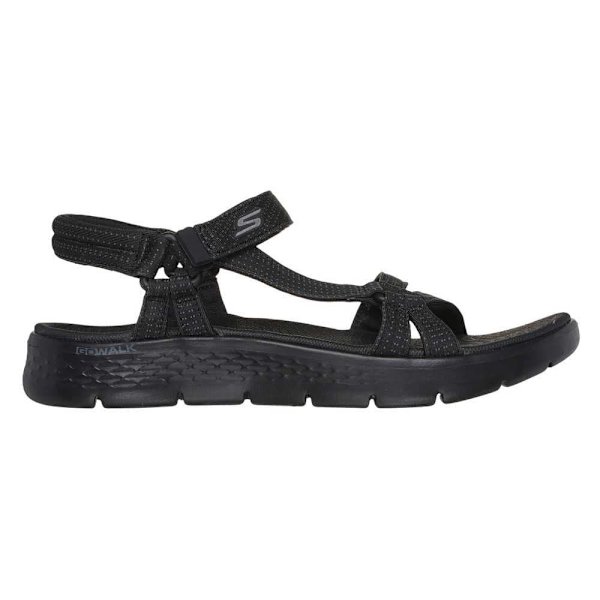 Skechers Sandal 141451 Go Walk Flex Sort EU 41 Kvinde