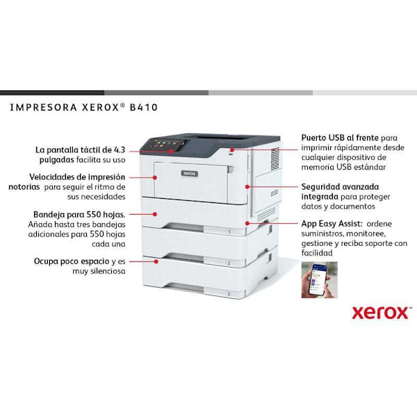 Xerox Laser-tulostin Versalink B410 A4 47ppm Duplex P