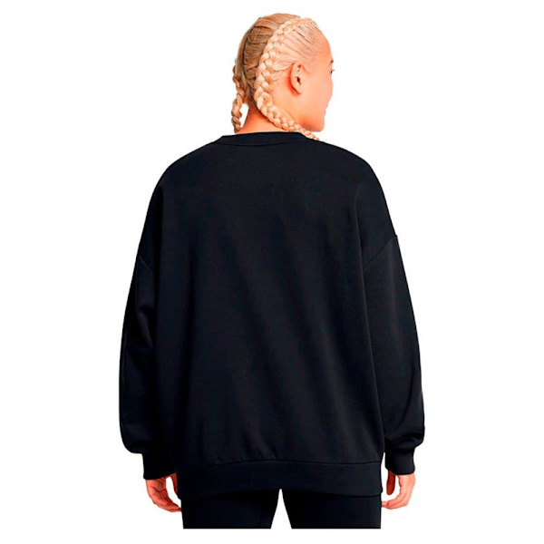 Under Armour Rival Fleece Oversized Sweatshirt Sort XS Kvinde