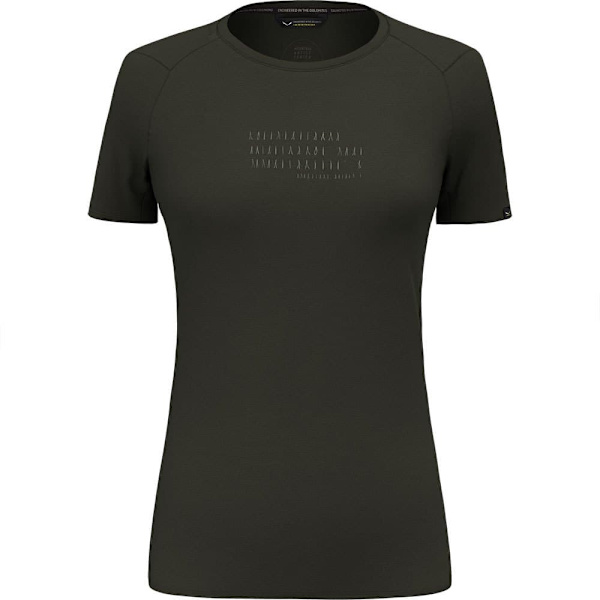 Salewa Lyhythihainen T-paita Pure Box Dry Musta XS Nainen