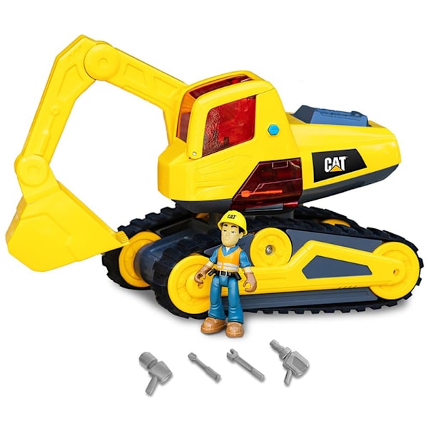 Caterpillar Kaivinkone 29 Cm Power Action Crew Caterpillar Monivärinen 2-5 Years