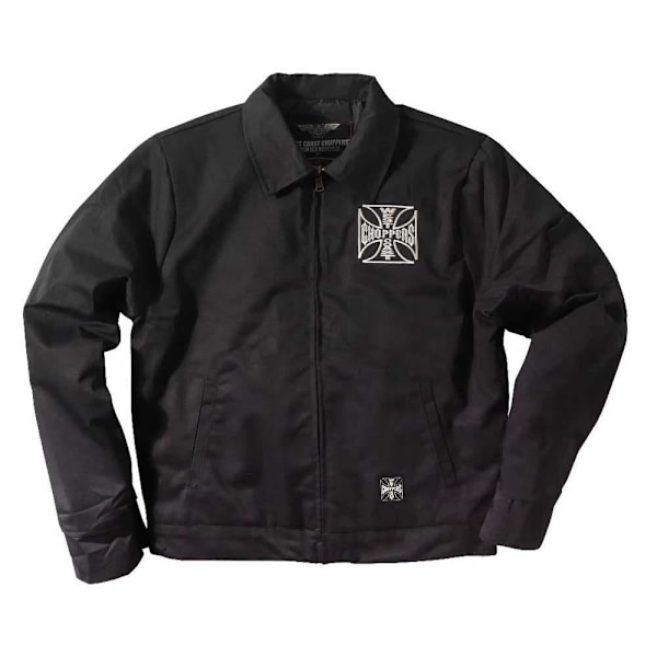 West Coast Choppers Og Lined Jakke Sort 4XL Mand