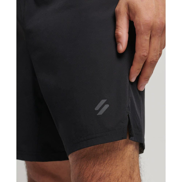Superdry Shorts Run Premium Sort S Mand