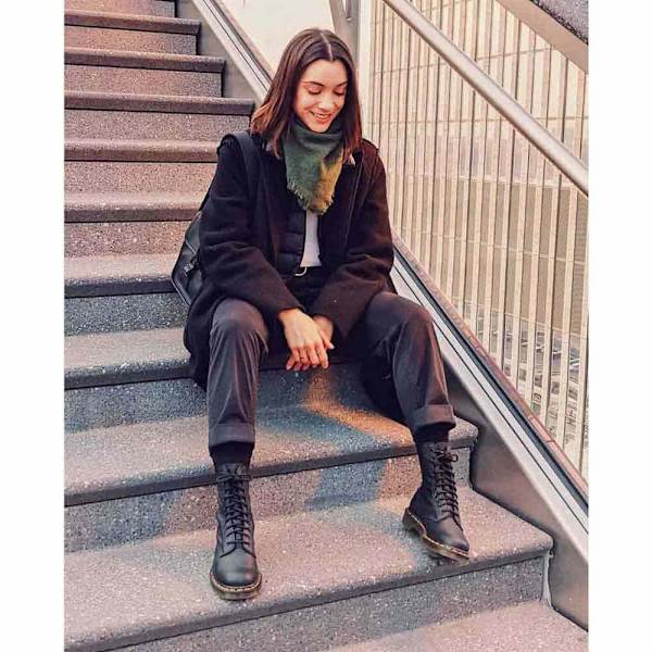 Dr Martens Støvler 1490 Sort EU 36 Kvinde