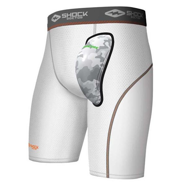 Shock Doctor Kompression Kort Med Ljumskskydd Aircore  M