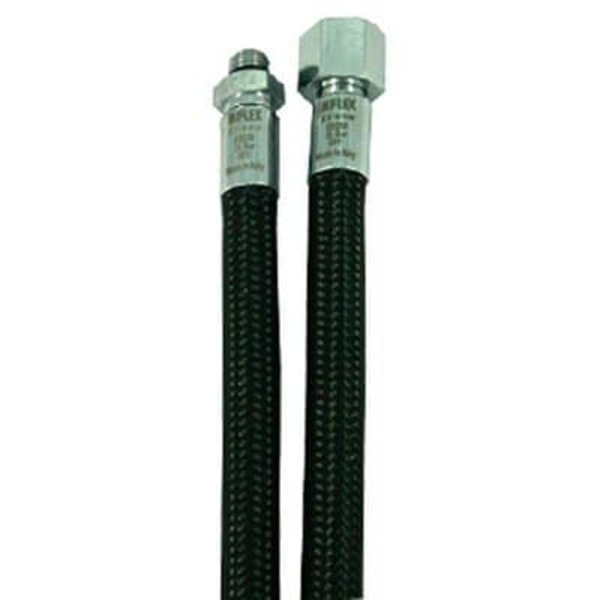Miflex High-flexible Lp Regulator Hose Unf 3/8 Sort 120 cm