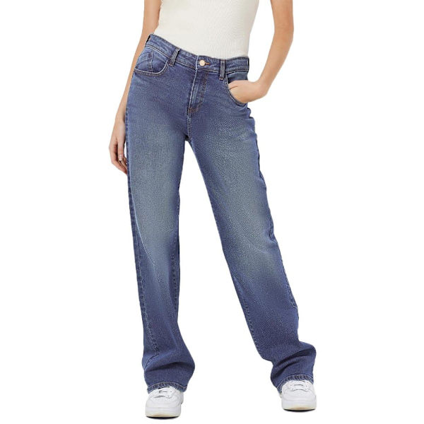 Noisy May Jeans Yolanda Az308mb Blå 29 / 30 Kvinna