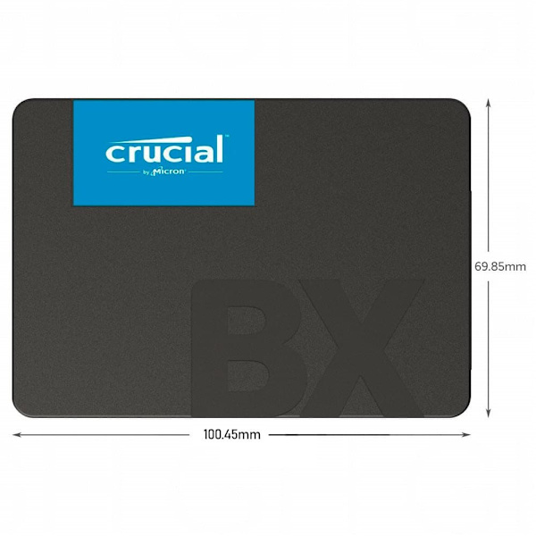 Micron Hårddisk Bx500 1tb Ssd Sata Svart